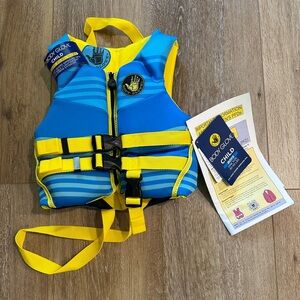 NWT BODY GLOVE BOYS LIFE VEST 30-50 lbs.